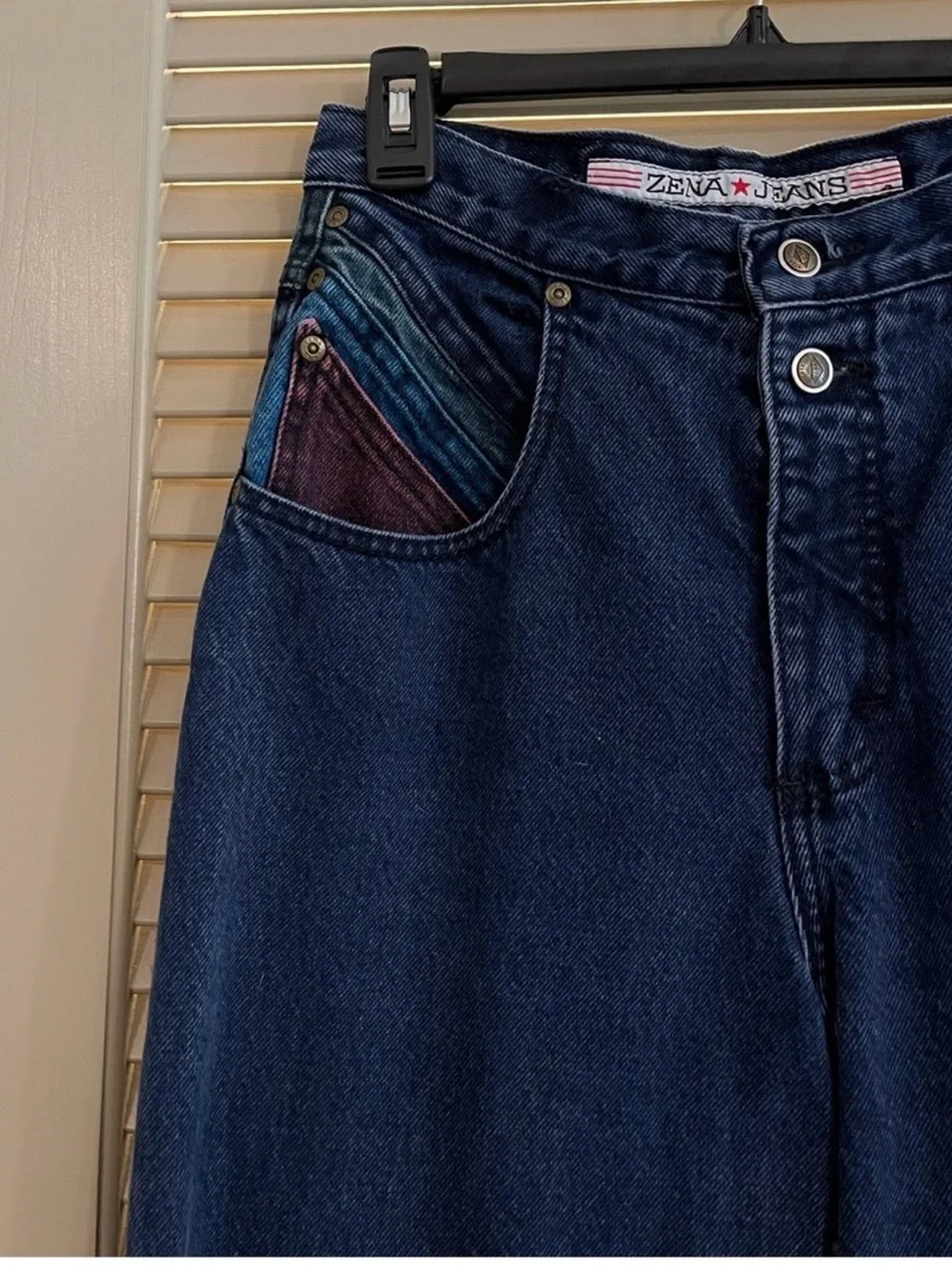 Zenna 90's Colorblock Jeans